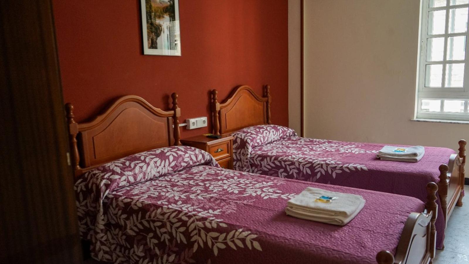Pension Castro Parrillada Samos Buitenkant foto