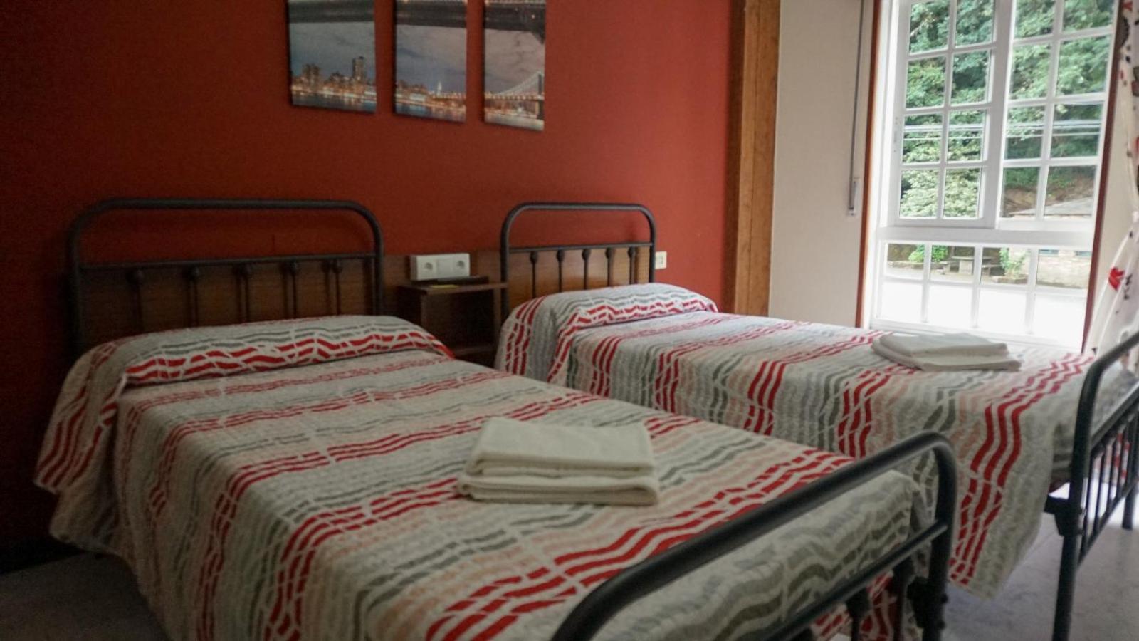 Pension Castro Parrillada Samos Buitenkant foto